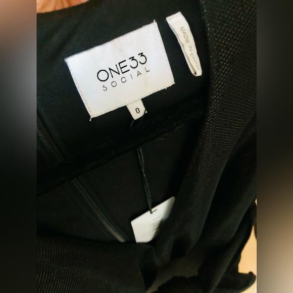 One33 Social mini dress size 0 NYE/formal/designer - Picture 7 of 7